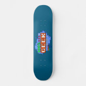 100% Geek Persoonlijk Skateboard (Voorkant)