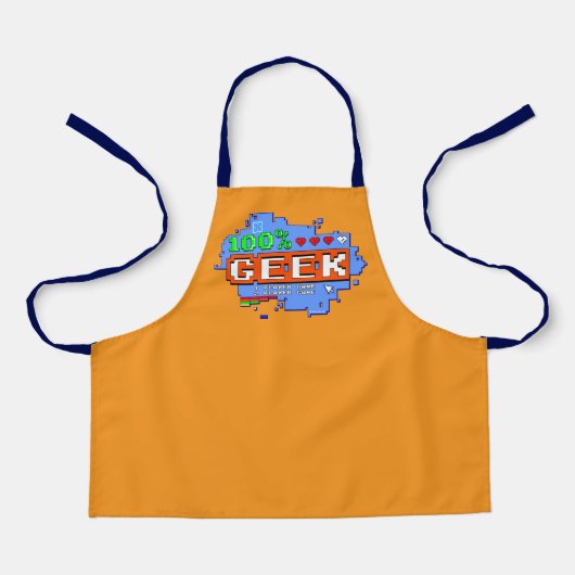 100% Geek Schort (Voorkant)