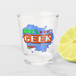 100% Geek Shot Glas