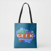 100% Geek Tote Bag (Voorkant)