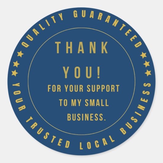 100 % Gegarandeerde Tevredenheid | Gegarandeerde k Ronde Sticker (Voorkant)