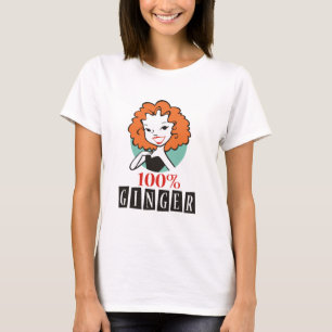 100% gember t-shirt