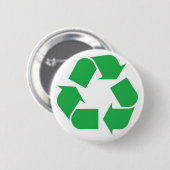100% gerecycleerde papieren Button (Voorkant /achterkant)