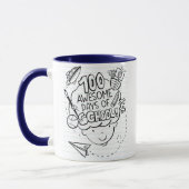 100 geweldige schooldagen mok (Links)