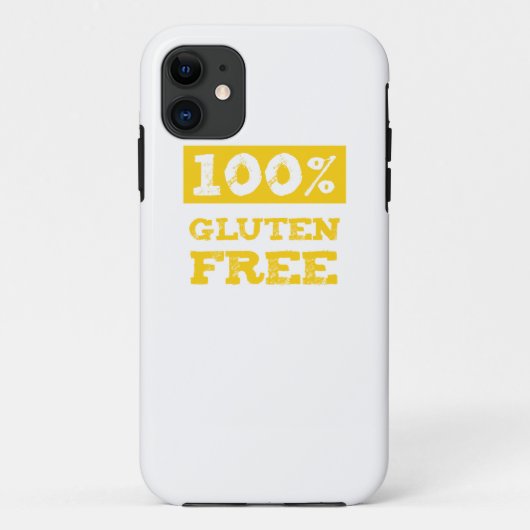 100% glutenvrij Case-Mate iPhone case (Achterkant)