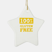 100% glutenvrij keramisch ornament (Rechts)