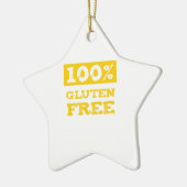 100% glutenvrij keramisch ornament (Links)