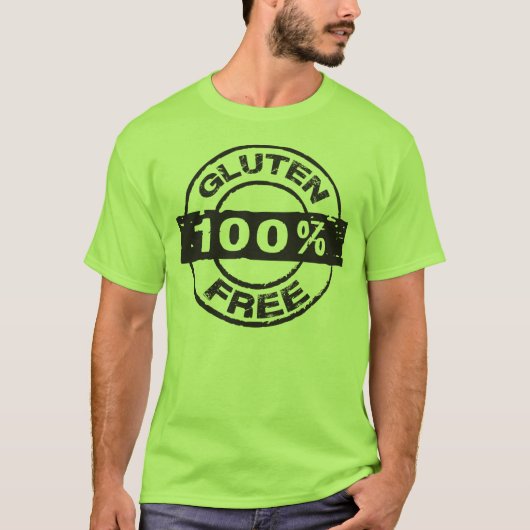 100% glutenvrij t-shirt (Voorkant)