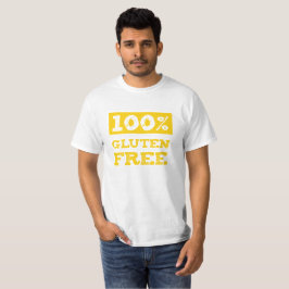 100% glutenvrij t-shirt
