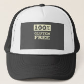 100% glutenvrij trucker pet (Voorkant)