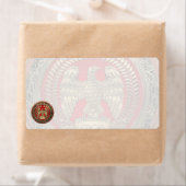 [100] Gold Roman Imperial Eagle Etiket (Insitu)