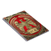 [100] Gold Roman Imperial Eagle Notitieboek (Rechterzijde)