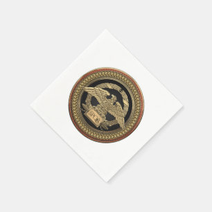 [100] Gold Roman imperial Eagle op de goudmeeuw Servet