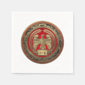 [100] Gold Roman Imperial Eagle Servet (Voorkant)