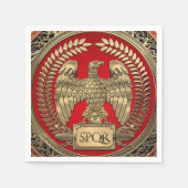 [100] Gold Roman Imperial Eagle Servet (Voorkant)
