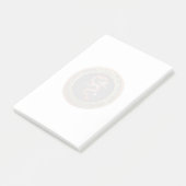 [100] Golden Chinese Dragon Fucanglong Post-it® Notes (Schuin)