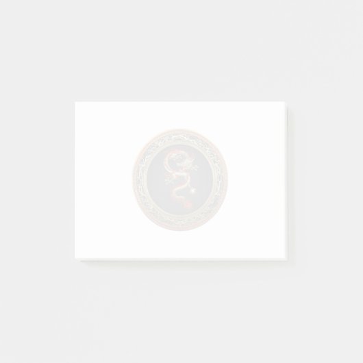[100] Golden Chinese Dragon Fucanglong Post-it® Notes (Voorkant)