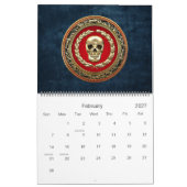 [100] Golden Skull Kalender (Feb 2027)