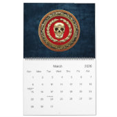 [100] Golden Skull Kalender (Mar 2026)