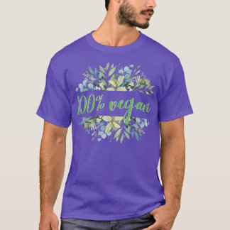100 Groenten en fruit van de Vegan Salad Veganism T-shirt