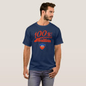 100% Haïtiaan T-shirt (Voorkant volledig)