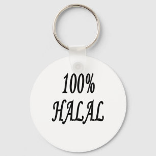 100% HALAL SLEUTELHANGER