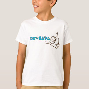 100% Hapa Kinder Shirt