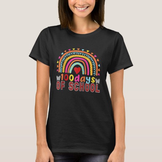 100 Happy School Teacher's Day 100 Smarter Women's T-shirt (Voorkant)