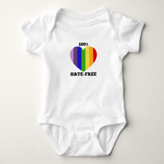100% Hate-free Baby, één stuk Romper