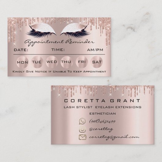 100 Herinneringen voor benoeming Kaarten die een l Visitekaartje (Voorkant / Achterkant)