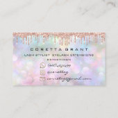 100 Herinneringen voor benoeming Sociale Makeup La Visitekaartje (Achterkant)