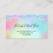 100 Herinneringsherinnering Diamond Holograaf Visitekaartje (Achterkant)