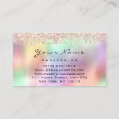 100 Herinneringsherinnering Kaarten Makeup Hologra Visitekaartje (Achterkant)