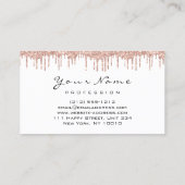 100 Herinneringsherinnering Kaarten Makeup Lash Lu Visitekaartje (Achterkant)