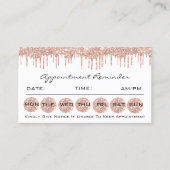 100 Herinneringsherinnering Kaarten Makeup Lash Lu Visitekaartje (Voorkant)