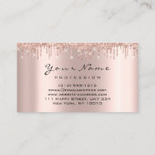 100 Herinneringsherinnering Kaarten Makeup Lashes  Visitekaartje (Achterkant)