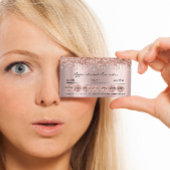 100 Herinneringsherinnering Kaarten Makeup Lashes  Visitekaartje