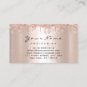 100 Herinneringsherinnering Kaarten Makeup Lashes Visitekaartje (Achterkant)