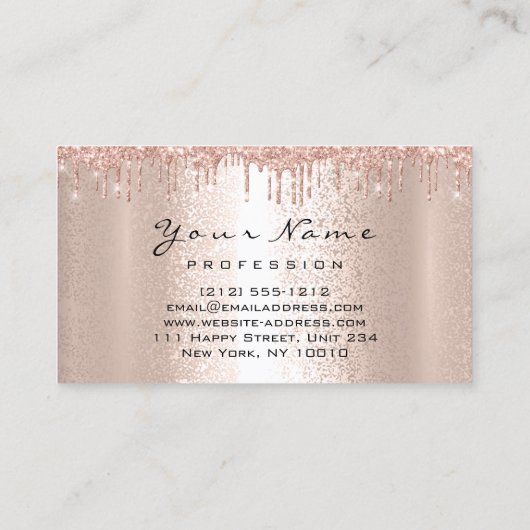 100 Herinneringsherinnering Kaarten Makeup Lashes Visitekaartje (Achterkant)