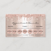 100 Herinneringsherinnering Kaarten Makeup Lashes  Visitekaartje (Voorkant)