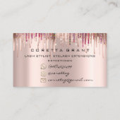 100 Herinneringsherinnering Sociale Makeup Hologra Visitekaartje (Achterkant)