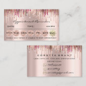 100 Herinneringsherinnering Sociale Makeup Hologra Visitekaartje (Voorkant / Achterkant)