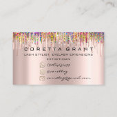 100 Herinneringsherinnering Sociale media Holograa Visitekaartje (Achterkant)