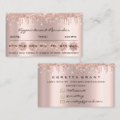 100 Herinneringsherinnering Sociale media Makeup L Visitekaartje (Voorkant / Achterkant)