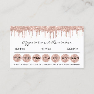 100 Herinneringskaarten voor benoeming Makeup Lash Visitekaartje