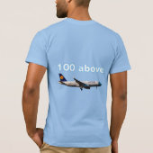 100 hierboven t-shirt (Achterkant)