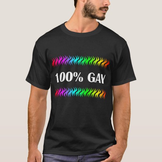 100% Homo T-shirt (Voorkant)