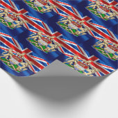 [100] Hongkong Historical 1959-1997 Coat of Arms Cadeaupapier (Hoek)