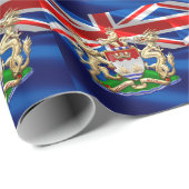 [100] Hongkong Historical 1959-1997 Coat of Arms Cadeaupapier (Rol Hoek)