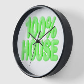 100% HOUSE GROENE LETTERTYPEN (Hoek)